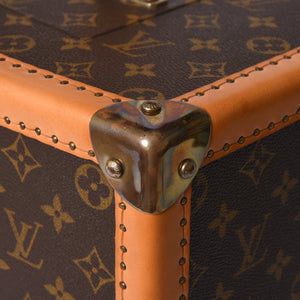 LOUIS VUITTON Louis Vuitton x Sharon Stone Vanity Trunk Case Monogram amfAR American AIDS Research Fund Good Used 4a001148
