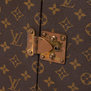 LOUIS VUITTON Louis Vuitton x Sharon Stone Vanity Trunk Case Monogram amfAR American AIDS Research Fund Good Used 4a001148