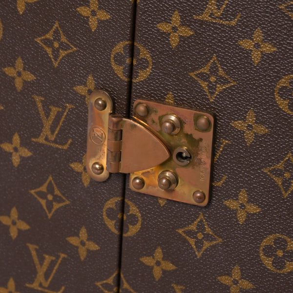 LOUIS VUITTON Louis Vuitton x Sharon Stone Vanity Trunk Case Monogram amfAR American AIDS Research Fund Good Used 4a001148