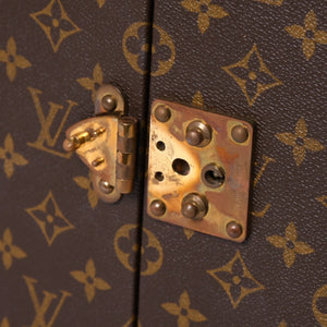 LOUIS VUITTON Louis Vuitton x Sharon Stone Vanity Trunk Case Monogram amfAR American AIDS Research Fund Good Used 4a001148