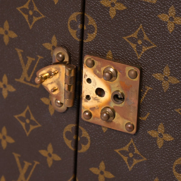 LOUIS VUITTON Louis Vuitton x Sharon Stone Vanity Trunk Case Monogram amfAR American AIDS Research Fund Good Used 4a001148