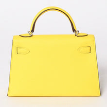 画像をギャラリービューアに読み込む, 新品同様 HERMES エルメス MINI KELLY II ミニケリーⅡ 2WAYバッグ エプソン ジョーヌナプル パラジウム金具 K刻印 2025年製 中古 4a001498