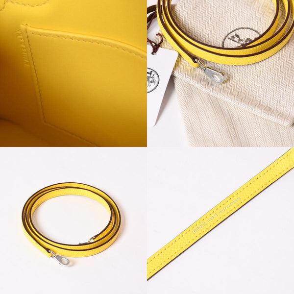 Like new HERMES MINI KELLY II 2WAY bag Epson Jaune naple Palladium hardware K stamp Made in 2025 Used 4a001498
