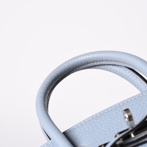 新品同様品 HERMES エルメス バーキン25 ハンドバッグ □P刻印 トゴ シエル シルバー金具 中古 4a001775