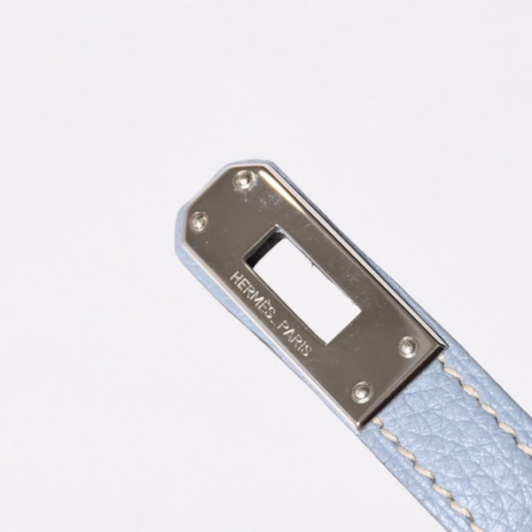 新品同様品 HERMES エルメス バーキン25 ハンドバッグ □P刻印 トゴ シエル シルバー金具 中古 4a001775
