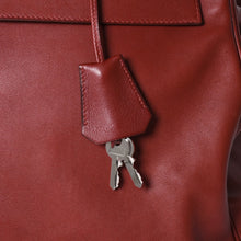 画像をギャラリービューアに読み込む, 極美品 激レア HERMES エルメス ケリー50 リラックス バレニア ルージュアッシュ シルバー金具 □O刻印 ハンドバッグ 中古 4a001527