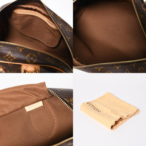 新品同様 LOUIS VUITTON ルイヴィトン モントルグイユGM ハンドバッグ M95566 ブラウン PVC レザー ゴールド金具 中古 4a000816