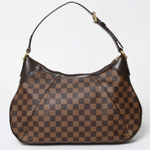 LOUIS VUITTON ルイヴィトン ハンドバッグ ワンショルダーバッグ テムズPM ダミエ・エベヌ N48180 ゴールド金具 美品 中古 4b009059