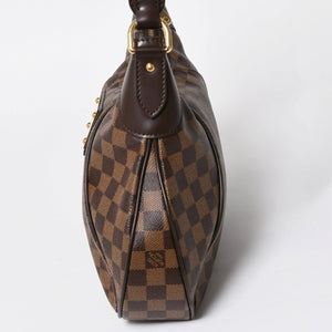LOUIS VUITTON ルイヴィトン ハンドバッグ ワンショルダーバッグ テムズPM ダミエ・エベヌ N48180 ゴールド金具 美品 中古 4b009059