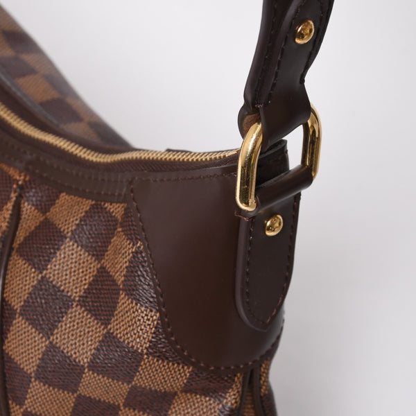 LOUIS VUITTON ルイヴィトン ハンドバッグ ワンショルダーバッグ テムズPM ダミエ・エベヌ N48180 ゴールド金具 美品 中古 4b009059