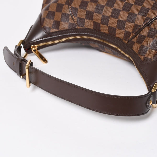 LOUIS VUITTON ルイヴィトン ハンドバッグ ワンショルダーバッグ テムズPM ダミエ・エベヌ N48180 ゴールド金具 美品 中古 4b009059