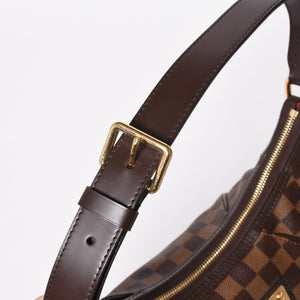 LOUIS VUITTON ルイヴィトン ハンドバッグ ワンショルダーバッグ テムズPM ダミエ・エベヌ N48180 ゴールド金具 美品 中古 4b009059