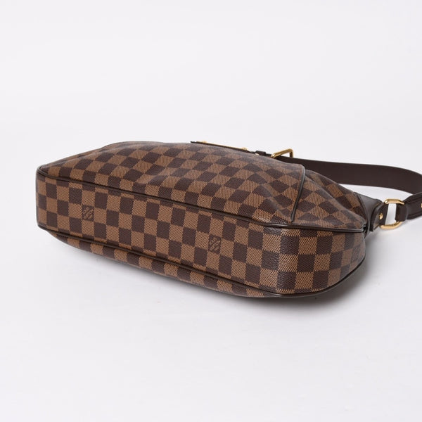 LOUIS VUITTON ルイヴィトン ハンドバッグ ワンショルダーバッグ テムズPM ダミエ・エベヌ N48180 ゴールド金具 美品 中古 4b009059