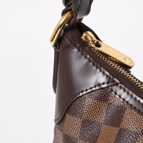 LOUIS VUITTON ルイヴィトン ハンドバッグ ワンショルダーバッグ テムズPM ダミエ・エベヌ N48180 ゴールド金具 美品 中古 4b009059