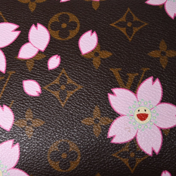 LOUIS VUITTON Sac Retro PM Maron Handbag M92012 Monogram Cherry Blossom Brown Good Condition Used 4a001438