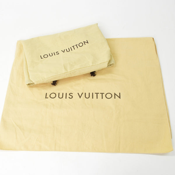 Very Good Condition LOUIS VUITTON Boston Keepall Bandouliere 45 Damier Graphite N41418 Black Silver Hardware 4a001158