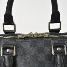 画像をギャラリービューアに読み込む, 極美品 LOUIS VUITTON ルイヴィトン ボストン キーポルバンドリエール45 ダミエグラフィット N41418 ブラック シルバー金具 4a001158