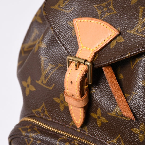 Very good condition LOUIS VUITTON Mini Montsouris Rucksack Backpack M51137 Monogram Brown Used 4a001585