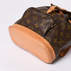 Very good condition LOUIS VUITTON Mini Montsouris Rucksack Backpack M51137 Monogram Brown Used 4a001585