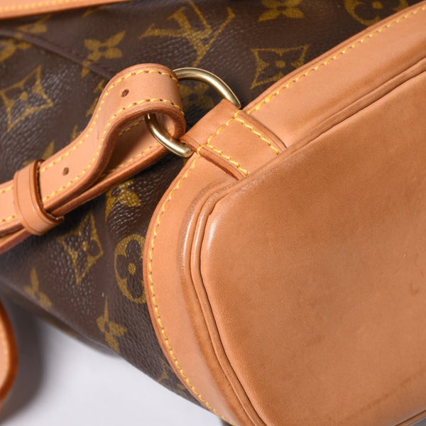 Very good condition LOUIS VUITTON Mini Montsouris Rucksack Backpack M51137 Monogram Brown Used 4a001585