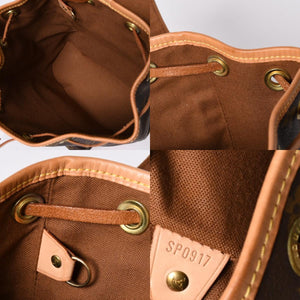 Very good condition LOUIS VUITTON Mini Montsouris Rucksack Backpack M51137 Monogram Brown Used 4a001585