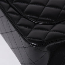 画像をギャラリービューアに読み込む, 新品同様 CHANEL シャネル マトラッセ23 Wフラップ Wチェーンショルダーバッグ 22番台 ココマーク ラムスキン ブラック 中古 4a001171
