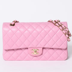 Like new CHANEL Chanel Matelasse 25 W flap W chain shoulder bag A01112 Random number here mark caviar skin used 4a001174