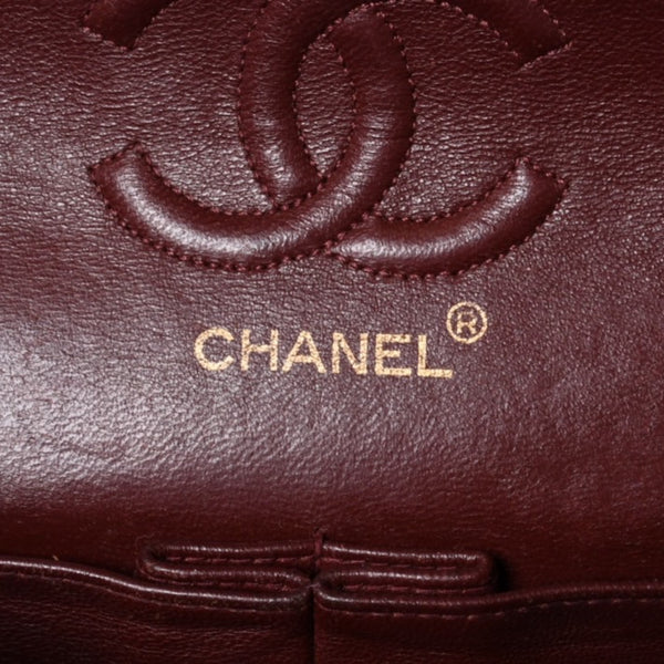 CHANEL Chanel Matelasse 23 W Flap W Chain Shoulder Bag No. 1 Coco Mark Cotton Jersey Black Good Condition Used 4a001239