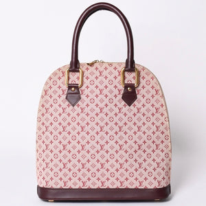 LOUIS VUITTON Monogram Alma O Handbag M92204 Pink Gold Hardware Good Condition Used 4a001573