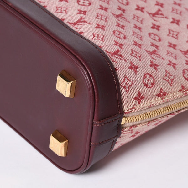 LOUIS VUITTON Monogram Alma O Handbag M92204 Pink Gold Hardware Good Condition Used 4a001573