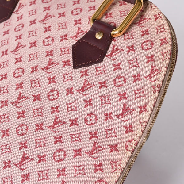 LOUIS VUITTON Monogram Alma O Handbag M92204 Pink Gold Hardware Good Condition Used 4a001573