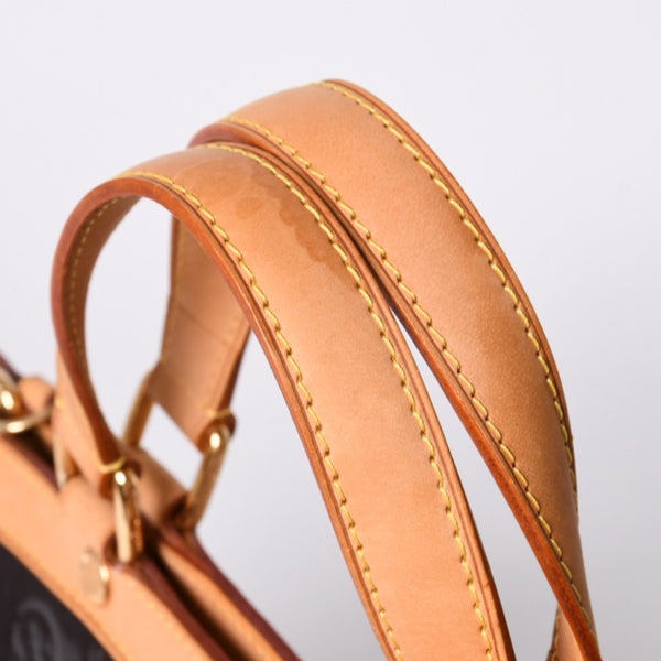 LOUIS VUITTON Blair MM Vernis M91690 Bordeaux Purple Made in France Good Condition Used 4a001162