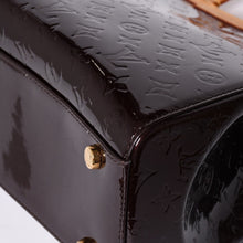 画像をギャラリービューアに読み込む, LOUIS VUITTON ルイヴィトン ブレアMM ヴェルニ M91690 ボルドー パープル フランス製 美品 中古 4a001162