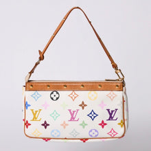 画像をギャラリービューアに読み込む, 極美品 LOUIS VUITTON ルイヴィトン ポシェット アクセソワール アクセサリーポーチ M92649 モノグラム マルチカラー 村上隆 中古 4a001589