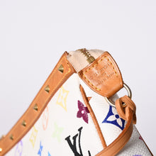画像をギャラリービューアに読み込む, 極美品 LOUIS VUITTON ルイヴィトン ポシェット アクセソワール アクセサリーポーチ M92649 モノグラム マルチカラー 村上隆 中古 4a001589