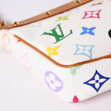 画像をギャラリービューアに読み込む, 極美品 LOUIS VUITTON ルイヴィトン ポシェット アクセソワール アクセサリーポーチ M92649 モノグラム マルチカラー 村上隆 中古 4a001589