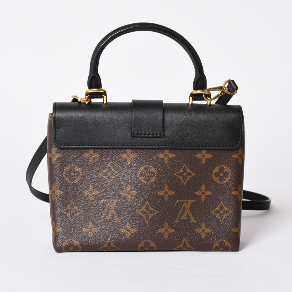 極美品 LOUIS VUITTON ルイヴィトン ロッキーBB ハンドバッグ M44141 モノグラム ブラウン 中古 4a001154