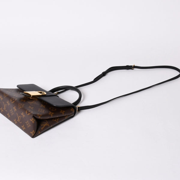 Very Good Condition LOUIS VUITTON Rocky BB Handbag M44141 Monogram Brown Used 4a001154
