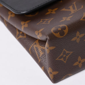 Very Good Condition LOUIS VUITTON Rocky BB Handbag M44141 Monogram Brown Used 4a001154