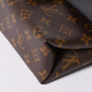 Very Good Condition LOUIS VUITTON Rocky BB Handbag M44141 Monogram Brown Used 4a001154