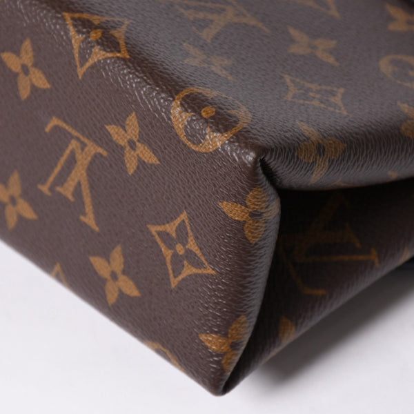 Very Good Condition LOUIS VUITTON Rocky BB Handbag M44141 Monogram Brown Used 4a001154
