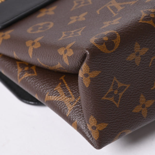 Very Good Condition LOUIS VUITTON Rocky BB Handbag M44141 Monogram Brown Used 4a001154