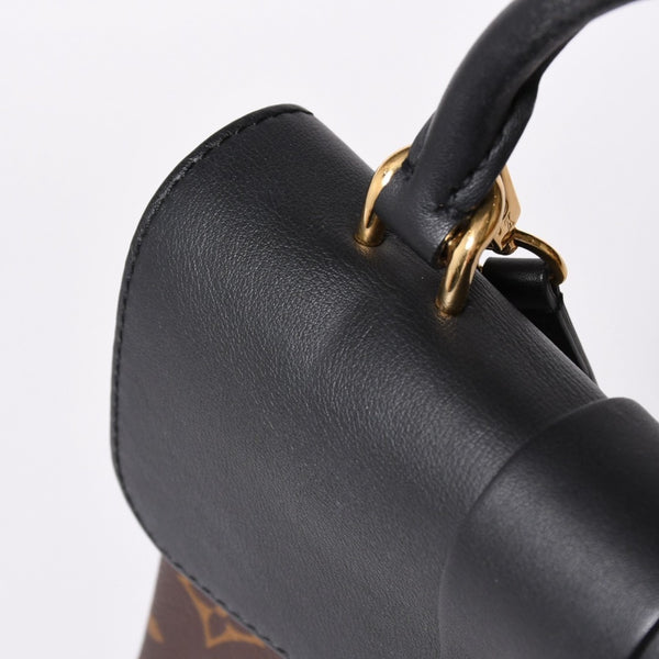 Very Good Condition LOUIS VUITTON Rocky BB Handbag M44141 Monogram Brown Used 4a001154