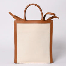 画像をギャラリービューアに読み込む, CELINE セリーヌ Vertical Cabas Small バーティカルカバトートバッグ 2way キャンバス 192082BNZ 美品 中古 4a001743