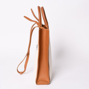 CELINE セリーヌ Vertical Cabas Small バーティカルカバトートバッグ 2way キャンバス 192082BNZ 美品 中古 4a001743
