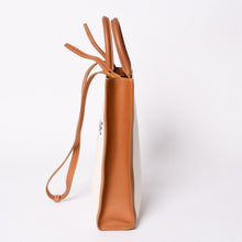 画像をギャラリービューアに読み込む, CELINE セリーヌ Vertical Cabas Small バーティカルカバトートバッグ 2way キャンバス 192082BNZ 美品 中古 4a001743
