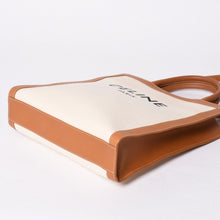 画像をギャラリービューアに読み込む, CELINE セリーヌ Vertical Cabas Small バーティカルカバトートバッグ 2way キャンバス 192082BNZ 美品 中古 4a001743