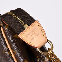 画像をギャラリービューアに読み込む, 新品同様 LOUIS VUITTON ルイヴィトン ポシェット エヴァ モノグラム M95567 ブラウン ゴールド金具 中古 4a001176