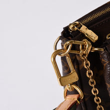 画像をギャラリービューアに読み込む, 極美品 LOUIS VUITTON ルイヴィトン モノグラム ミュルティポシェット アクセソワール カーキ ショルダーバッグ M44813 中古 4a001257