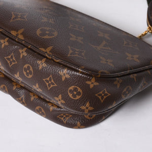 Very Good Condition LOUIS VUITTON Monogram Multi Pochette Accessories Khaki Shoulder Bag M44813 Used 4a001257